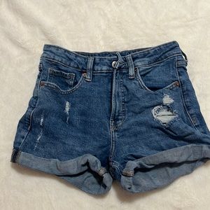 jean shorts